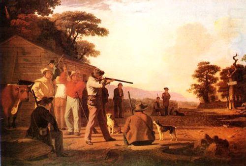 Shooting for the Beef, George Caleb Bingham